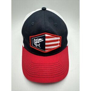 Paramount Patriotic Fish Trucker Hat Meshback SnapBack Adjustable GR61
